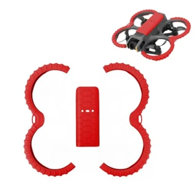 Abbildung von Fenmaru Avata 2 Rückenprotektor+Propeller Schutzhülle Kompatibel mit DJI 2,Propeller BladeProtector Collision Ring Zubehör (Set 3)