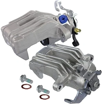 Abbildung von BESTPRICE 2x Bremssattel hinten links und rechts Bremszange Faustsattel, Kompatibel mit A udi A2 (8Z0), SEAT CORDOBA (6L2), IBIZA III (6L1), VW POLO (9N_, 9A_) (9A4, 9A2, 9N2, 9A6)
