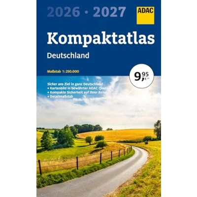 Abbildung von ADAC Kompaktatlas 2026/2027 Deutschland 1:250.000 (ADAC Atlas)