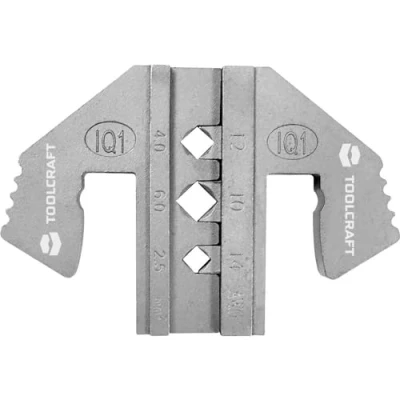 Abbildung von TOOLCRAFT Crimpstempel I Crimpeinsatz für Crimpzange PZ 500 Solar Steckverbinder MC3 kompatibel Quetschbereich 2.5 6 mm² Elektronik Zubehör