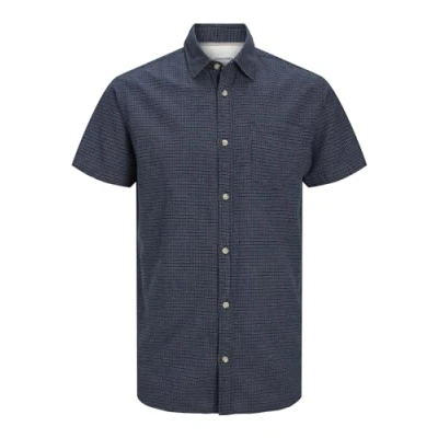 Abbildung von Jack &amp; Jones Hemd, Herren, Größe: XS, Navy blazer