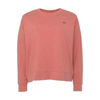 Abbildung von Levi&#039;s Plus Standard Sweatshirt, Damen, Größe: 58/60, Terra cotta