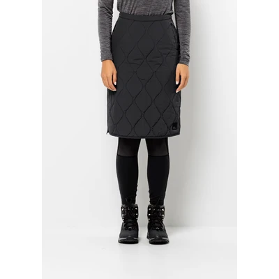Abbildung von Jack Wolfskin Wandermood Skirt Sportrock, Damen, Größe: Large, Black