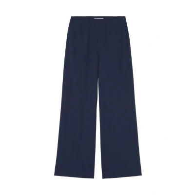 Abbildung von Marc O&#039;Polo WIDE Fitted AT Waist WITH Darts Stoffhose, Damen, Größe: 32, Cloudless night
