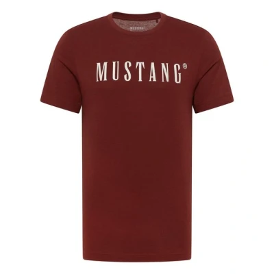 Abbildung von Mustang Tshirt print, Herren, Größe: XXL, Rot