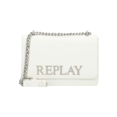 Abbildung von Replay Umhängetasche, Damen, Größe: One Size, Optical white