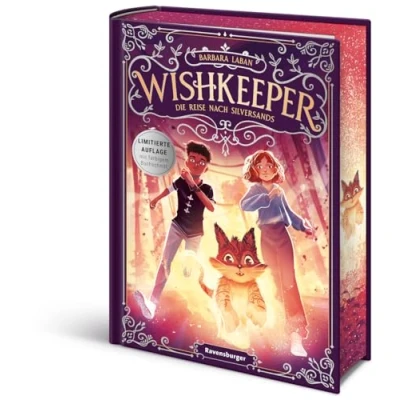 Abbildung von Wishkeeper, Band 2: Die Reise nach Silversands (Wunschwesen Fantasy von der Mitternachtskatzen Autorin für Kinder ab 9 Jahren)