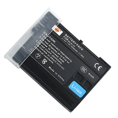 Abbildung von DSTE Electron EN EL15 ENEL15 Ersatz Batterie Akku Kompatibel mit Nikon Z6 Z7 D500 D600 D610 D800 D850 D800E D750 D7000 D7100 D7200, JIA117A1