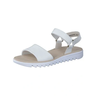 Abbildung von Paul Green Riemensandalette, Damen, Größe: 37, Easy grained white Schuhe