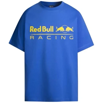 Abbildung von Red Bull Racing x Pepe Jeans LOGO TEE Tshirt print, Herren, Größe: XXL, Electric blue