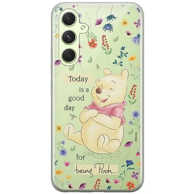 Abbildung von ERT GROUP Handyhülle für Samsung A54 5G Original und offiziell Lizenziertes Disney Muster Winnie The Pooh &amp; Friends 029 optimal an die Form des Handy angepasst, teilweise transparent