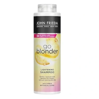 Abbildung von John Frieda Sheer Blonde Go Blonder Lightening Shampoo for Hair, 500 ml