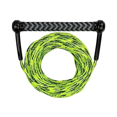Abbildung von Mesle Wakeboard &amp; Wasserski Leine Combo, Eva Soft Griff, schwimmend, Länge Zugseil mit Hantel 18,3 m, inkl. Rope Keeper