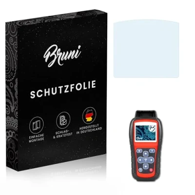 Abbildung von Bruni Schutzfolie kompatibel mit Autel MaxiTPMS TS508 Folie, glasklare Displayschutzfolie (2X)
