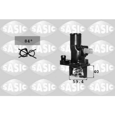 Abbildung von SASIC 3300002 Kühlwasserthermostat PEUGEOT: 307 Schrägheck, 407 SW, CITROËN: C4 I Coupe, C5 II Kombi, VOLVO: V50, V70 3, S40