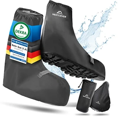 Abbildung von Nextcover Fahrrad Überschuh Universelle Überschuhe I 100% Wind &amp; wasserdicht