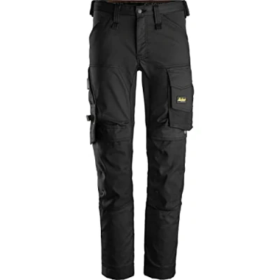 Abbildung von Snickers Workwear AllroundWork, 6341, Arbeitshose mit praktischen Taschen (Schwarz, 56)