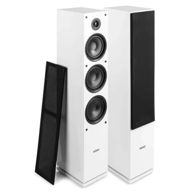 Abbildung von Fenton SHF80W HiFi Lautsprecher 3x 6,5 Zoll 500 Watt Weiß