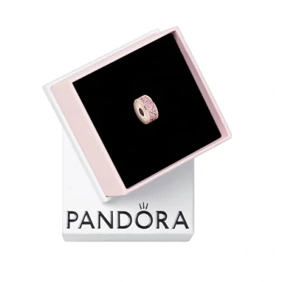 Abbildung von Pandora PAVÉ CLIP Charm, Damen, Größe: One Size, Pink