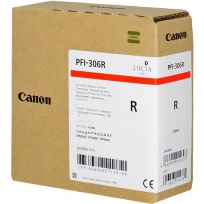 Abbildung von Canon PFI 306R Rot Druckerpatrone