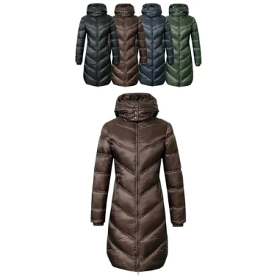 Abbildung von Covalliero Jacke AW24 Lang Kaffee