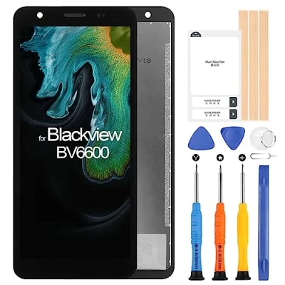 Abbildung von ARSSLY LCD Bildschirm für Blackview BV6600 BV6600E, Display BV6600E 5,7 Zoll Touchscreen Ersatz Full Assembly mit Reparaturset