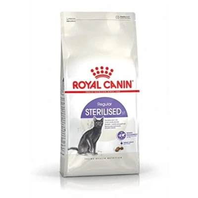 Abbildung von ROYAL CANIN Sterilised 37 Doppelpack 2 x 400 g Trockenfutter für kastrierte Katzen (1 bis 7 Jahre) Zum Erhalt des idealen Körpergewichts Mit hohem Proteingehalt