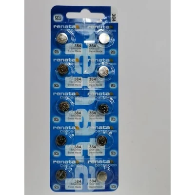 Abbildung von 10 x Renata 384 SR41SW Lithium Knopfzelle