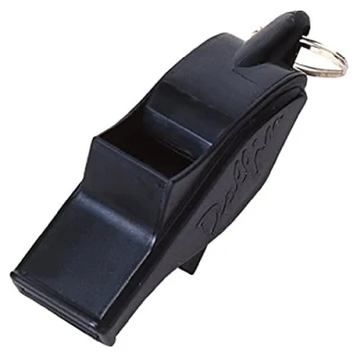 Abbildung von Molten Dolfin Pfeife WDFPBK, Schwarz, One Size