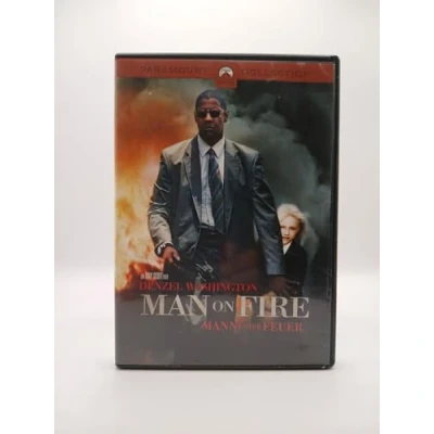Abbildung von Man on Fire Mann unter Feuer