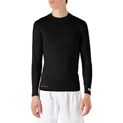 Abbildung von uhlsport Herren skjorte funktionel La T shirt, Schwarz, 3XL EU