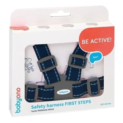 Abbildung von Babyono Laufgurt First Steps, Blau
