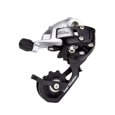 Abbildung von Sram Road Rival22 Schaltwerk kurzer Käfig 11 Fach Kurbelgarnitur, grau, one Size