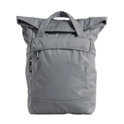 Abbildung von eoto Rucksack Earth Beat:Root Schwarz Daypack für Uni, Reisen, Job und Freizeit, nachhaltig, Tagesrucksack, Reiserucksack, Damen, Herren, 26 L