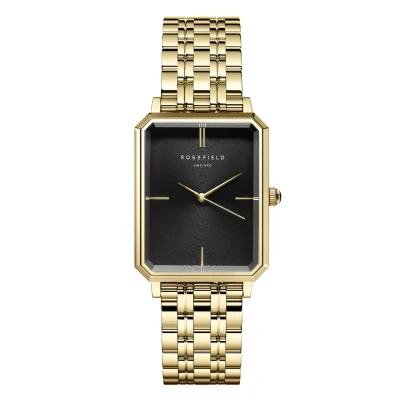 Abbildung von Rosefield Octagon Uhr goldcoloured, Damen, Größe: One Size, Gold coloured