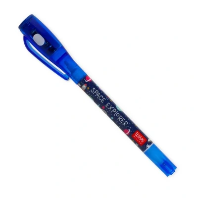 Abbildung von Legami Gelroller Stift mit Unsichtbarer Tinte Magic Pen Space Weltall