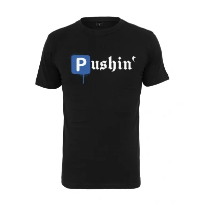 Abbildung von Mister Tee Pushin Tshirt print, Herren, Größe: XL, Black