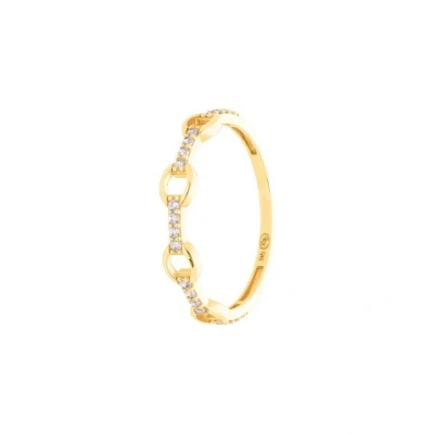 Abbildung von Suzan Gold Goldring Unchained Ring, Gelbgold 375