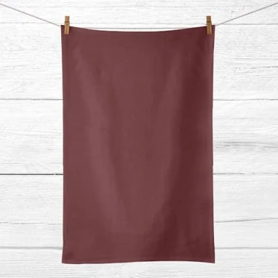 Abbildung von Belum Küchentuch, 2 Stück, maschinenwaschbar, 100% Leinen, Stück Küchentücher 45 x 70 Leinen100% Pack wiederverwendbar (Bordeaux)