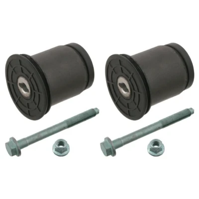 Abbildung von FEBI BILSTEIN 31744 Reparatursatz, Achskörper Hinterachse links, rechts mit Schraubensatz, Mutter SEAT: Ibiza 3 Schrägheck