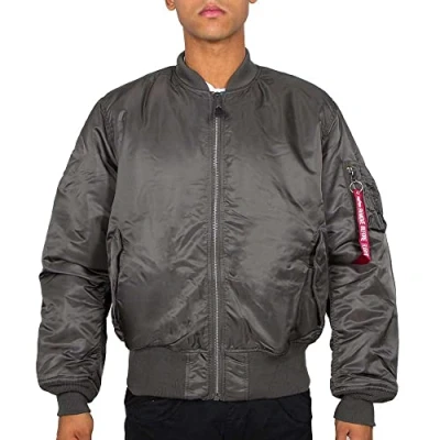 Abbildung von Alpha Industries MA Bomberjacke, Herren, Größe: 5XL, Dark brown