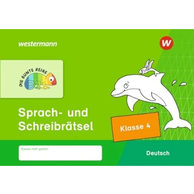 Abbildung von DIE BUNTE REIHE Deutsch: Sprach und Schreibrätsel Klasse 4