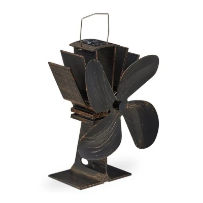 Abbildung von relaxdays Kaminventilator Ofenventilator ohne Strom Vintage
