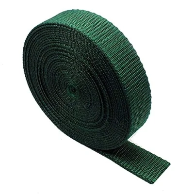 Abbildung von 25 mm Schwerlast Gurtband 5 Meter Rucksäcke, Gepäck /Ladungsumreifung, Gurte Flaschengrün
