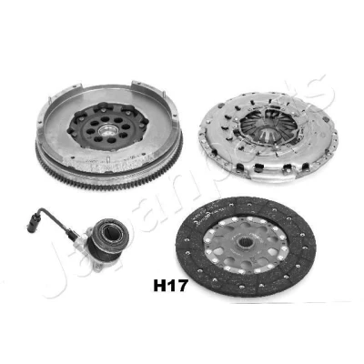 Abbildung von JAPANPARTS KV H17 Kupplungssatz für Motoren mit Zweimassenschwungrad 307, 260mm HYUNDAI: SANTA FE 2, 3
