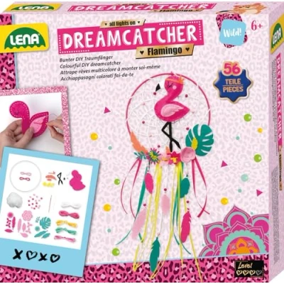 Abbildung von LENA® Dreamcatcher Flamingo, Faltschachtel