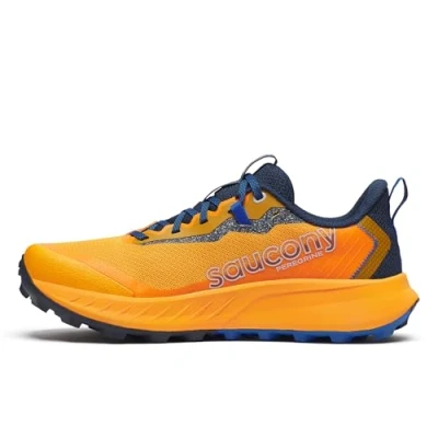 Abbildung von Saucony Men&#039;s Peregrine 15, Peel/Navy, 48 EU