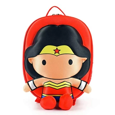 Abbildung von Ridaz Kids Travel Case Kinderrucksack Superhero Justice League Wonder Woman POLY 3D, Geräumiges Fassungsvermögen: 6 Liter