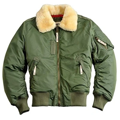Abbildung von Alpha Industries Injector III Winterjacke, Herren, Größe: Medium, Sage green