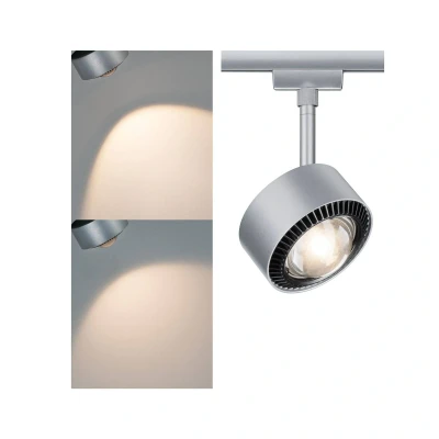 Abbildung von Paulmann LED Spot Aldan URail 2.700K chrom matt